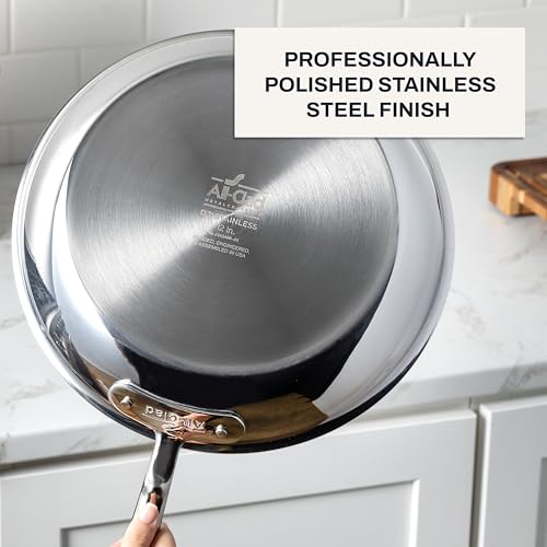 D3 Stainless Steel 2 (8" Stainless Steel Fry Pan + 1‑Qt Sauce Pan Set)