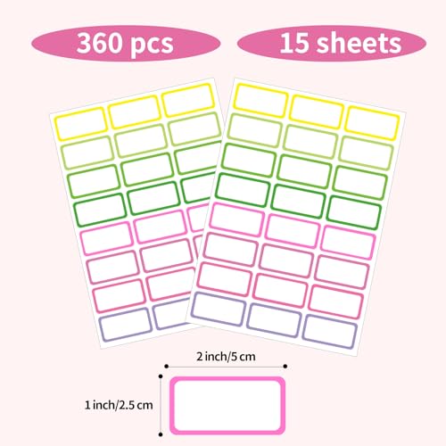 Removable Freezer Labels