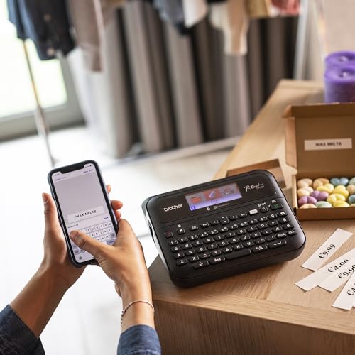 P-Touch PT-D610BT Business Professional Connected Label Maker with Bluetooth®