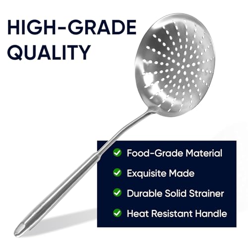 Skimmer Slotted Spoon (Length: 16.80 inches)