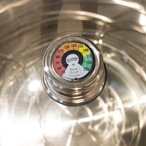 21.5 Quart Water Bath Canner with Pressure Gauge (Black)