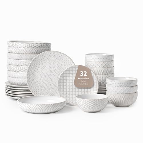 32 Piece Luxury Dinnerware Set