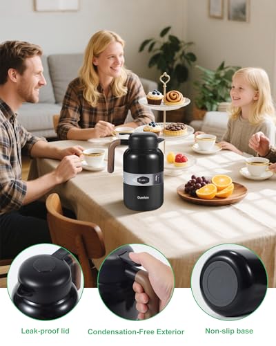 68 Oz Thermal Coffee Carafe (67.6 Ounces / Black)
