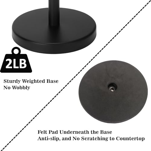 Black Paper Towel Holder Countertop