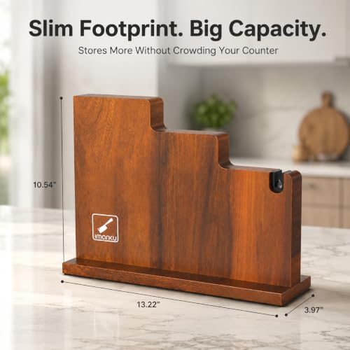 Magnetic Knife Block (Magnetic / 13.22*3.97*10.54 Inch)