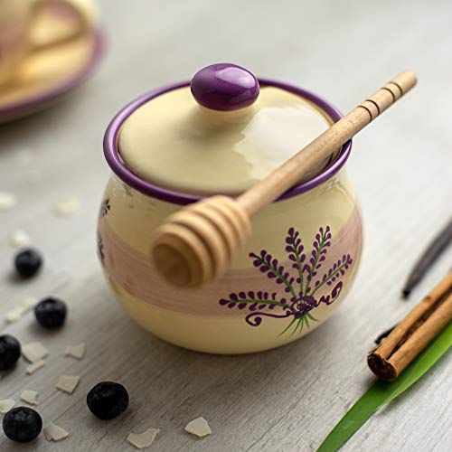 Ceramic Sugar Bowl with Lid