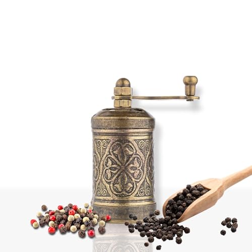 Decorative Handmade Black Pepper Grinder (Antique)