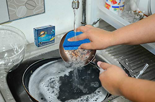 Non Scratch Cleaning Scrub Sponges (24 Count)
