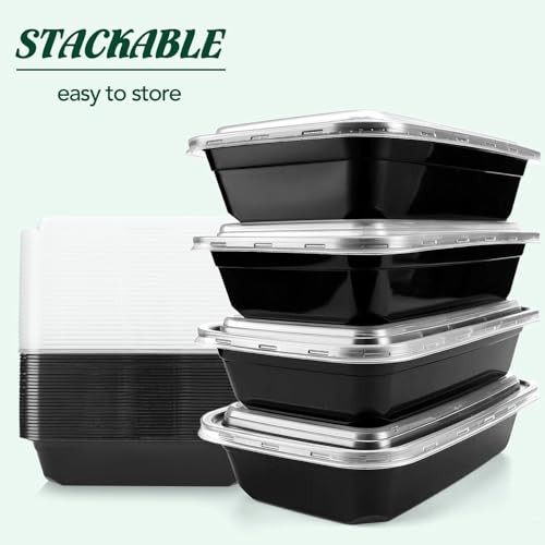 Glotoch Meal Prep Containers 32oz 800 Pack (32oz-800pc)