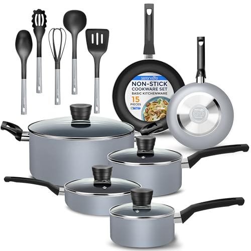 Kitchenware Pots & Pans Basic Kitchen Cookware (Gray)