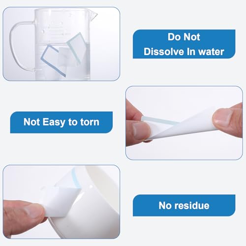 1000 Pcs Removable Freezer Labels 1 x 3 Inch (1 x 3 Inch)
