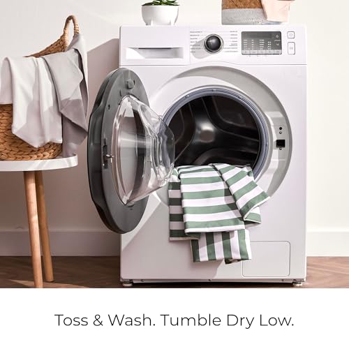 Iconic 4 Piece (3436 Oxford Stripe Sage / Queen)