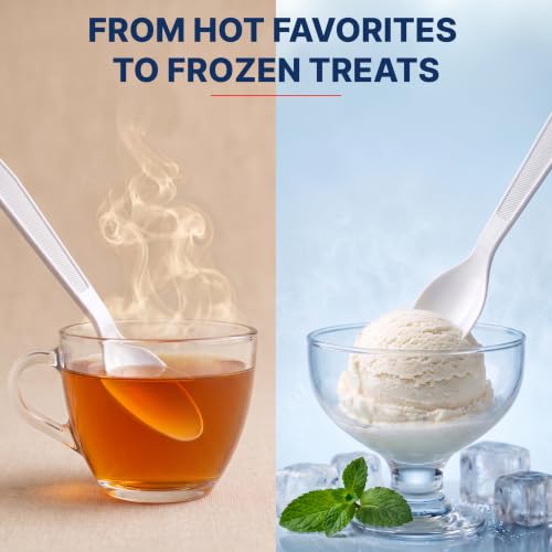 Extra Heavy Duty Plastic Teaspoons