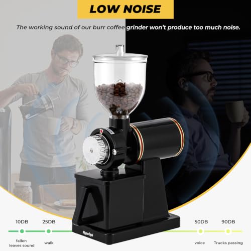 Electric Burr Coffee Grinder (Black)