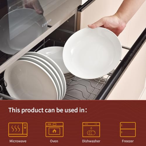White Pasta Bowls Set of 4 (4 Count)