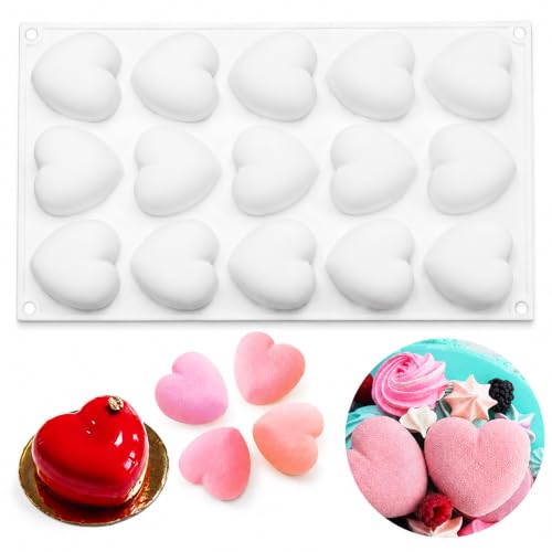 Heart Silicone Mold for Baking Mousse Cake