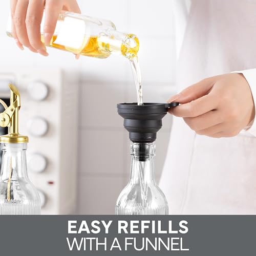 Glass Olive Oil Dispenser Bottle