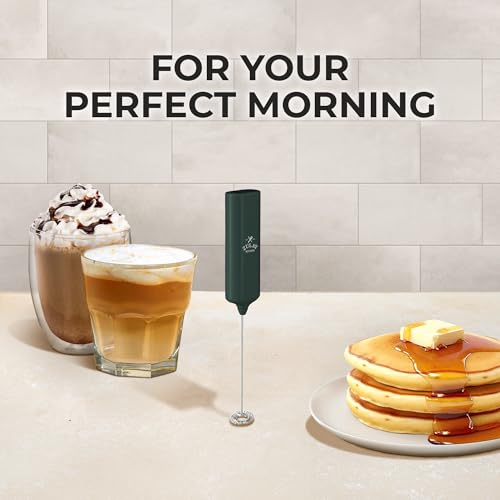 Mini & Mighty Milk Frother Wand (Aurelian Emerald / Mini Frother)