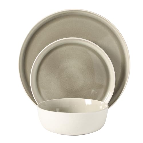 Tahoe Sunset 12 (Service for 4 (12pcs) / Grey (Tahoe Sunset))