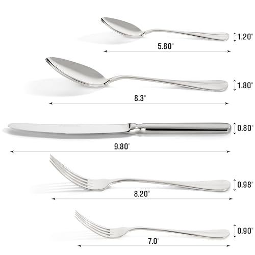 Semi Matte Design Flatware (Silver Semi-Matte)