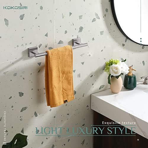 Towel Holder 12 Inch Bathroom Hand Towel Bar for Bath Kitchen Toilet Brushed Nickel Stainless Steel B4005BR (Brushed Nickel / 12-Inch)