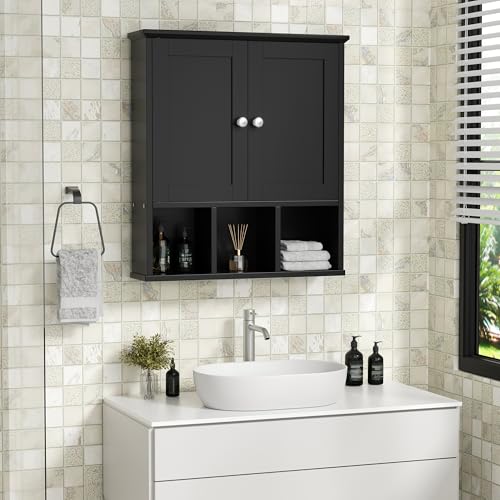 Bathroom Medicine Cabinet (Black)