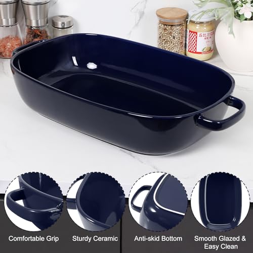 4.5 Quart Ceramic Baking Dish (4.5 quart Blue)