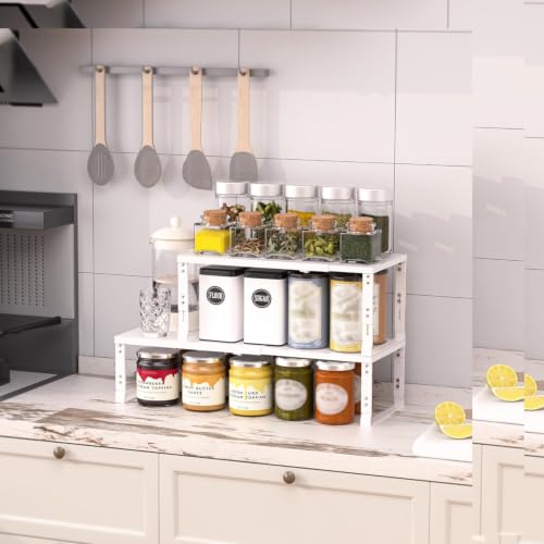 Heavy Duty Adjustable Metal Shelf Organizer