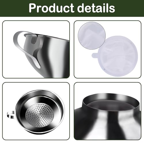 Canning Funnel for Filling Mason Jars (5 Count)