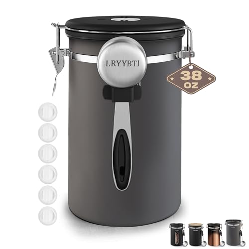 Coffee Canister (Gray / 38 oz)