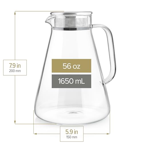 One Touch Tea Maker (56 OZ / 1650 ML)