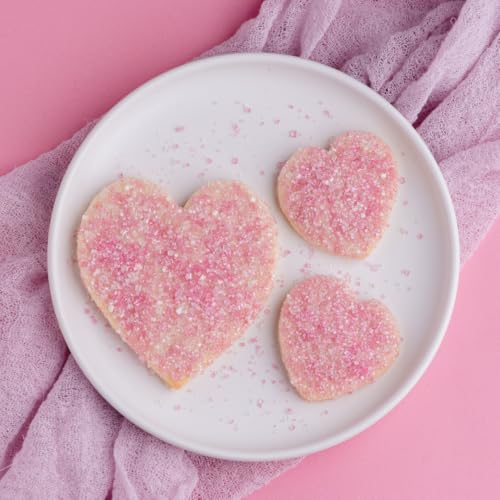 Sanding Sugar Crystals for Baking & Decorating (Pink)