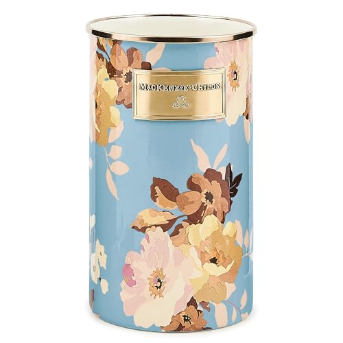 Enamel Utensil Holder (Slate Wild Rose)