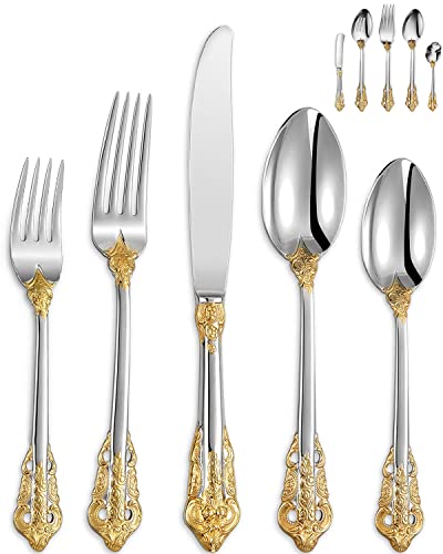 Luxury 45 Piece 18 (Gold Accent)