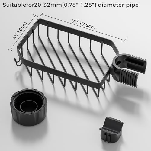 Sponge Holder Over Faucet Kitchen Sink Caddy Organizer