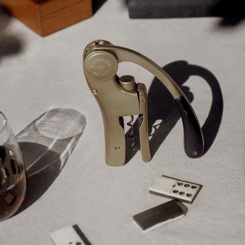 L’Atelier du Vin Oeno Motion Gold Nomad Lever Corkscrew Gift Set (Oeno Motion Black and Gold Nomad)