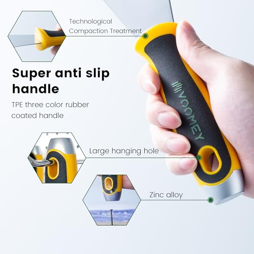 Putty Knife Set (6pcs(6in+5in+4in+2.5in+1in+12 in1))