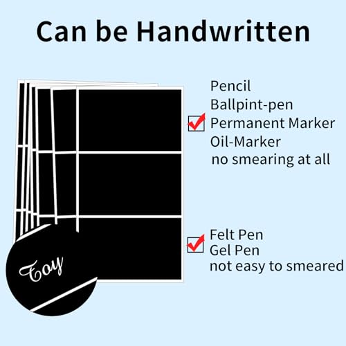 Removable Colored Labels Stickers