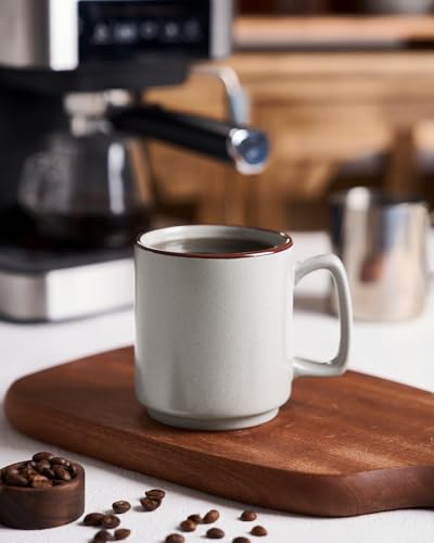 Coffee Mugs Set of 6 (Light Gray / 6pcs)