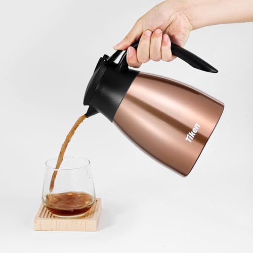 34 Oz Thermal Coffee Carafe (Copper / 34 Ounces)