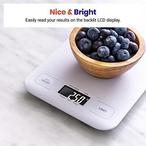 Food Kitchen Scale (White)
