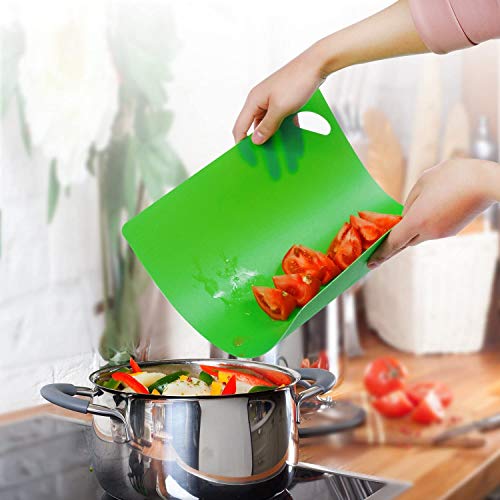 Kitchen Plastic Cutting Board Set (Set of 4)