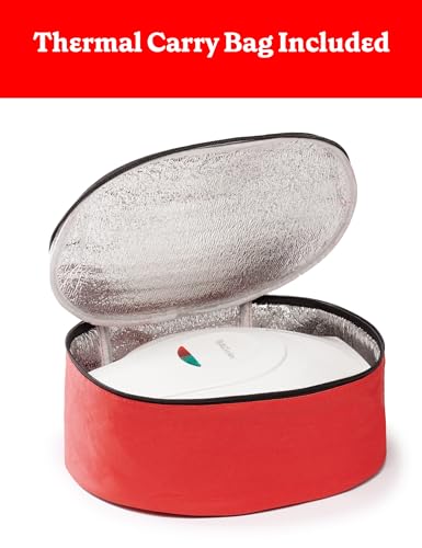 8 Inch Travel Pizza Maker Plus (White / Travel Size)
