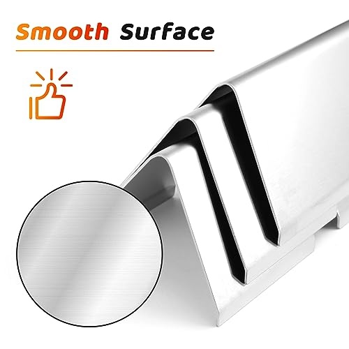 7635 15.3 inch Flavorizer Bars for Weber Spirit I&II 200 Series (15.3"×3.5"×2.51" - 67045 Spirit 200)