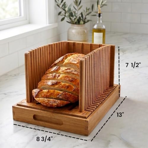 Bread Slicer For Homemade Bread (1/2" and 1/3" thick slices)