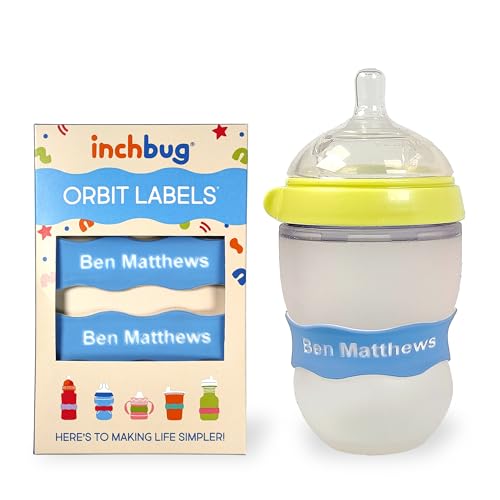 Orbit Labels Silicone Bottle Bands (4 Count)
