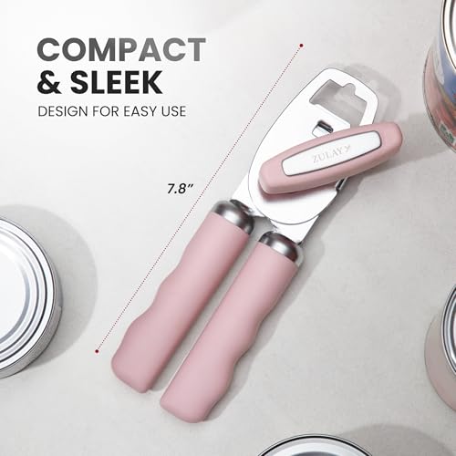 Heavy Duty Stainless Steel Can Opener Manual with Bottle Opener