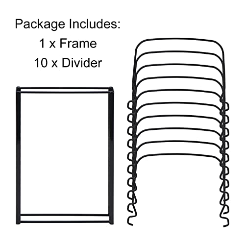 10+ Bakeware Organizer Rack for Kitchen Bakeware (Black / Bakeware Organizer)