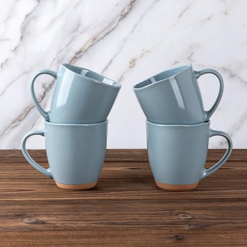 12oz Coffee Mugs (Stone Blue / Set of 4)
