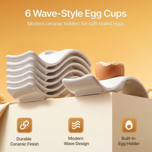 Ceramic Egg Holder Cup